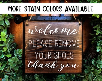 Please remove Shoes Sign |  Remove Shoes Sign | No Shoes Door Signs | Shoe free home | Remove Shoes Door Sign | welcome sign | no shoes sign