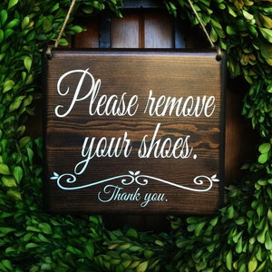 Please remove your Shoes Sign |  Remove Shoes Sign | No Shoes Door Signs | shoe free home | Remove Shoes Door Sign | Take off shoes signs