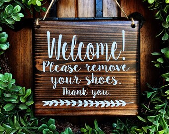 Please remove Shoes Sign |  Please Remove Shoes | No Shoes Door Signs | No shoes inside | Remove Shoes Sign | welcome remove shoes |no shoes