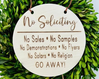 No Soliciting Door Sign, Do Not Disturb Sign, No Solicitation Sign, do not knock sign, Do Not Disturb, dont ring doorbell, Sleeping baby