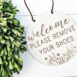 Please remove Shoes MINI Sign |  Remove Shoes Sign | No Shoes Door Signs | Shoe free home | Remove Shoes Door Sign | welcome sign | no shoes