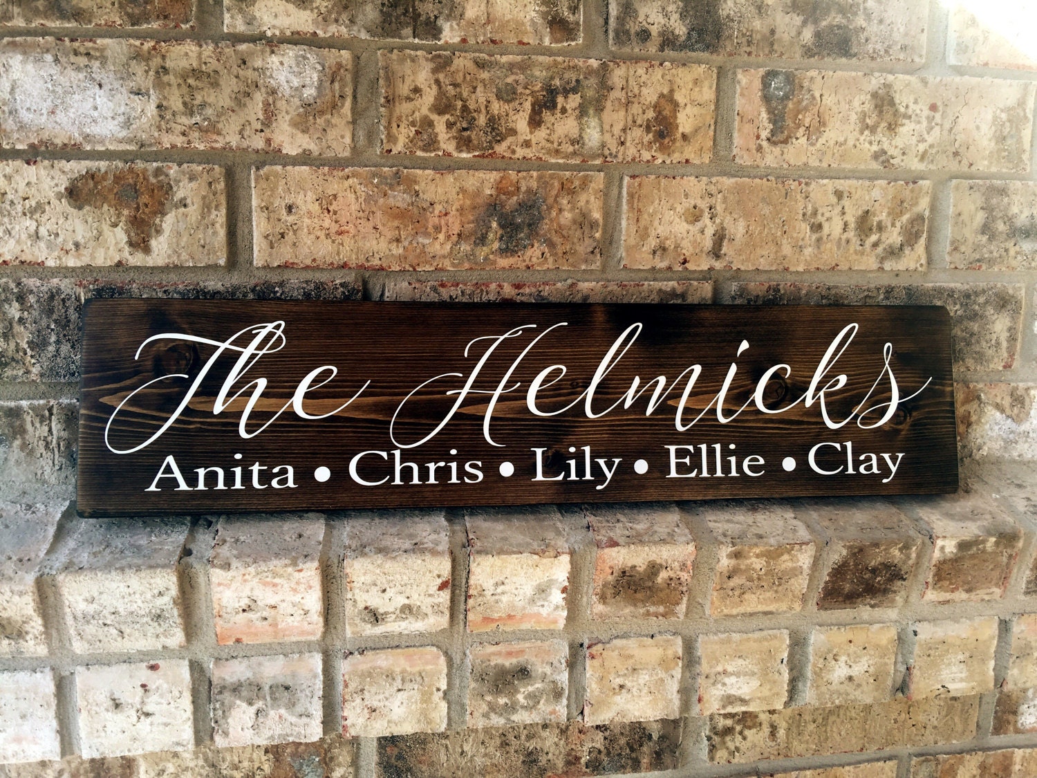 Family Sign | Family Name Sign | Personalized Sign | Custom Name Sign ...