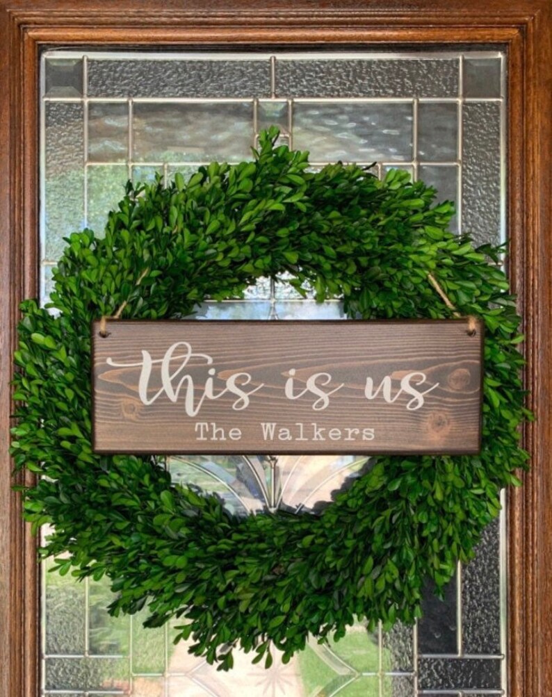 This is Us This is Us Personalized Sign Sign Etsy