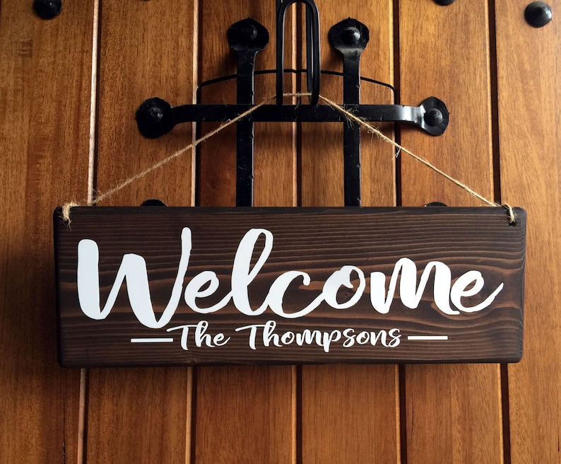 Sign Door Sign Front Door Sign Etsy