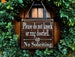 No Soliciting Sign | 7x8 | No Soliciting Door Sign | Do Not Disturb Sign | Do Not Ring Doorbell Sign | No Solicitation Signs | Door Signs | 