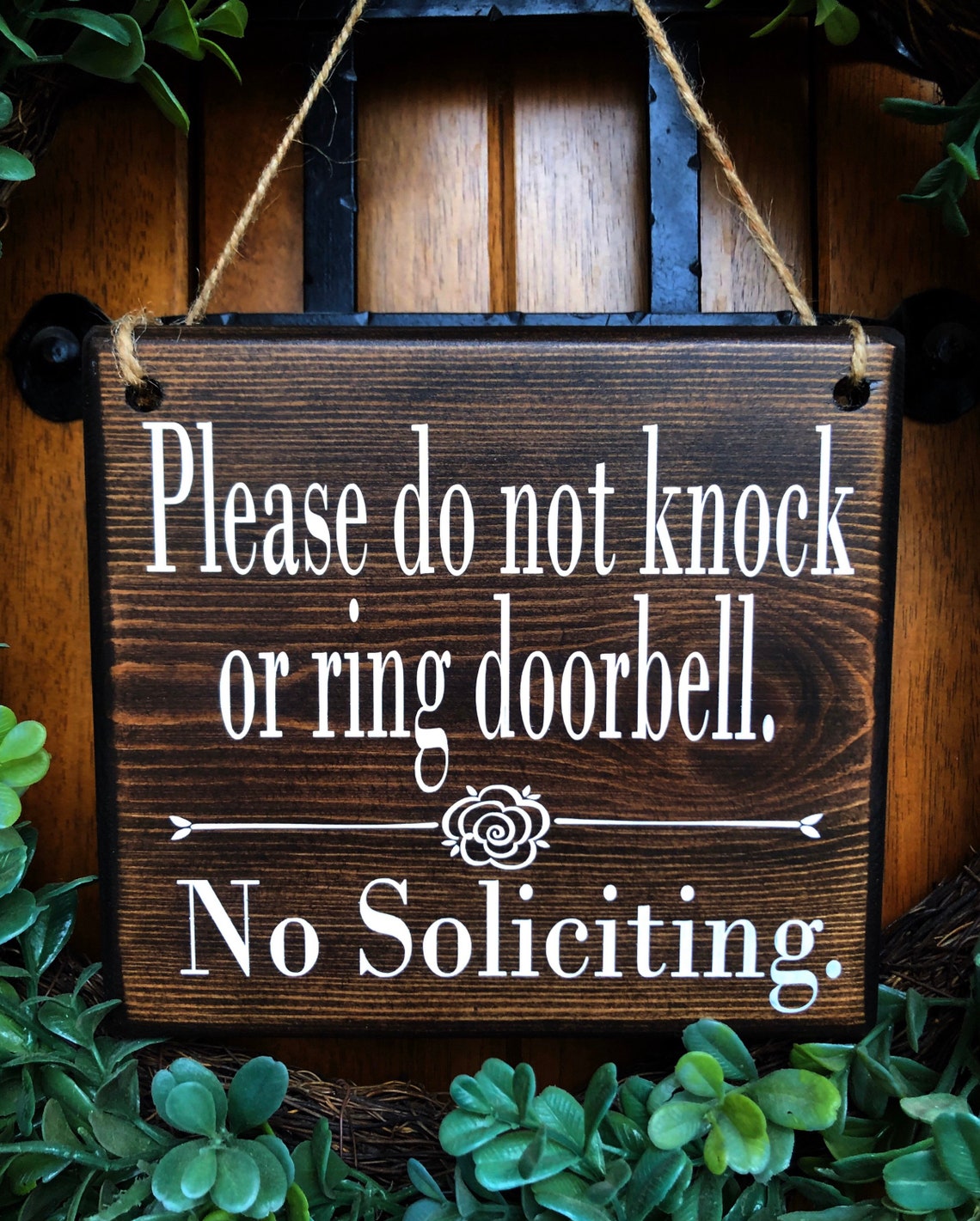 no soliciting sign 7x8 no soliciting door sign do not etsy