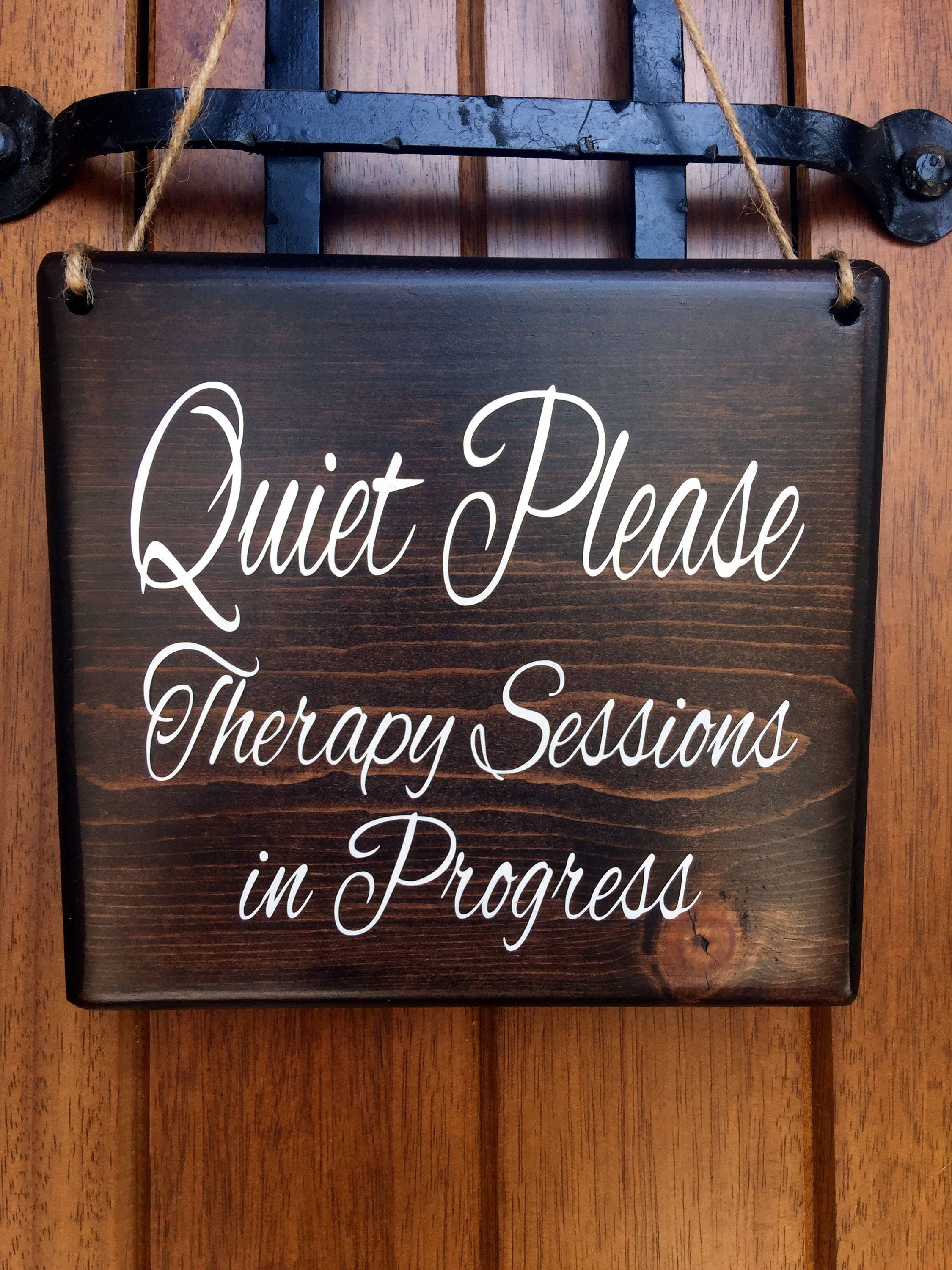 Therapy In Session Sign Printable