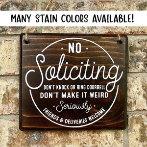 No Soliciting Door Sign, Do Not Disturb Sign, No Solicitation, do not knock, Do Not Disturb, dont ring doorbell, Sleeping baby, No knock