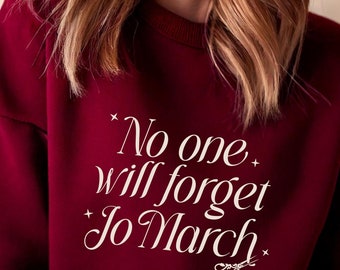 Jo March Sweatshirt, Little Women Bookish Crewneck