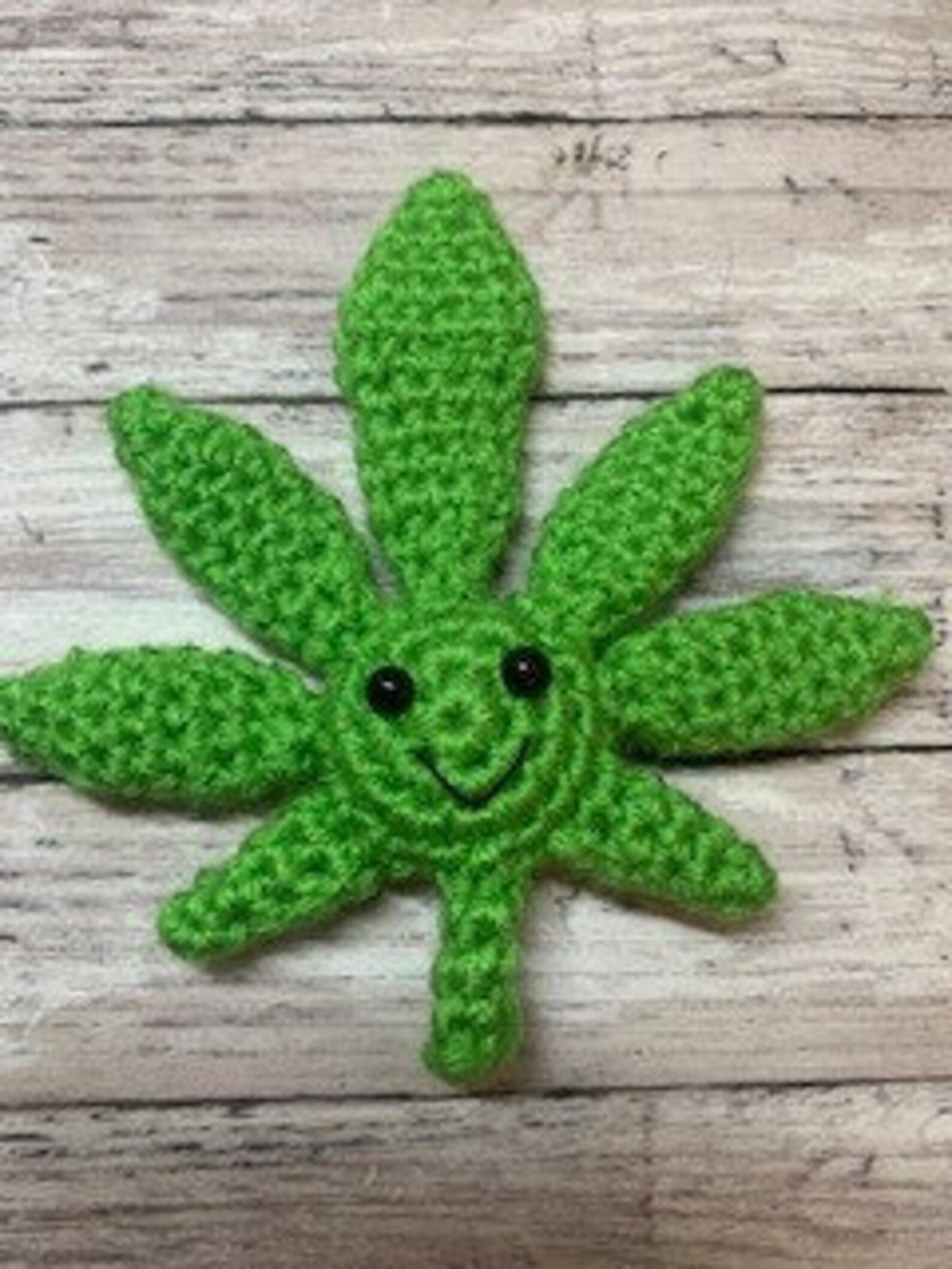 Pot Leaf Amigurumi Pdf Pattern/marijuana/pot Etsy