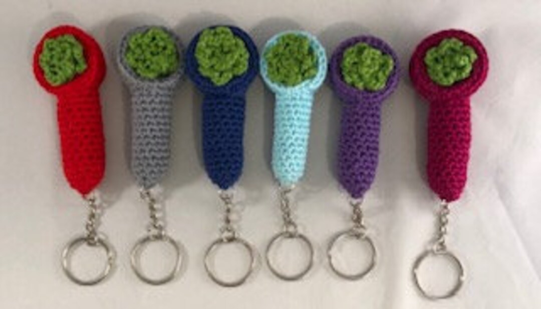 420 Keychain Pdf. Pattern/pattern Only/amigurumi Keychain Pattern - Etsy