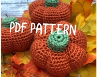 Amigurumi pumpkin pattern/pumpkin/amigurumi/pattern/crochet pattern/fall decor/decor/crochet