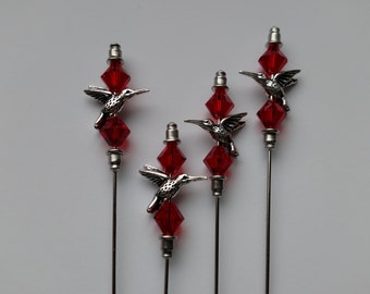 Martini Pick - Hummingbird Red 1