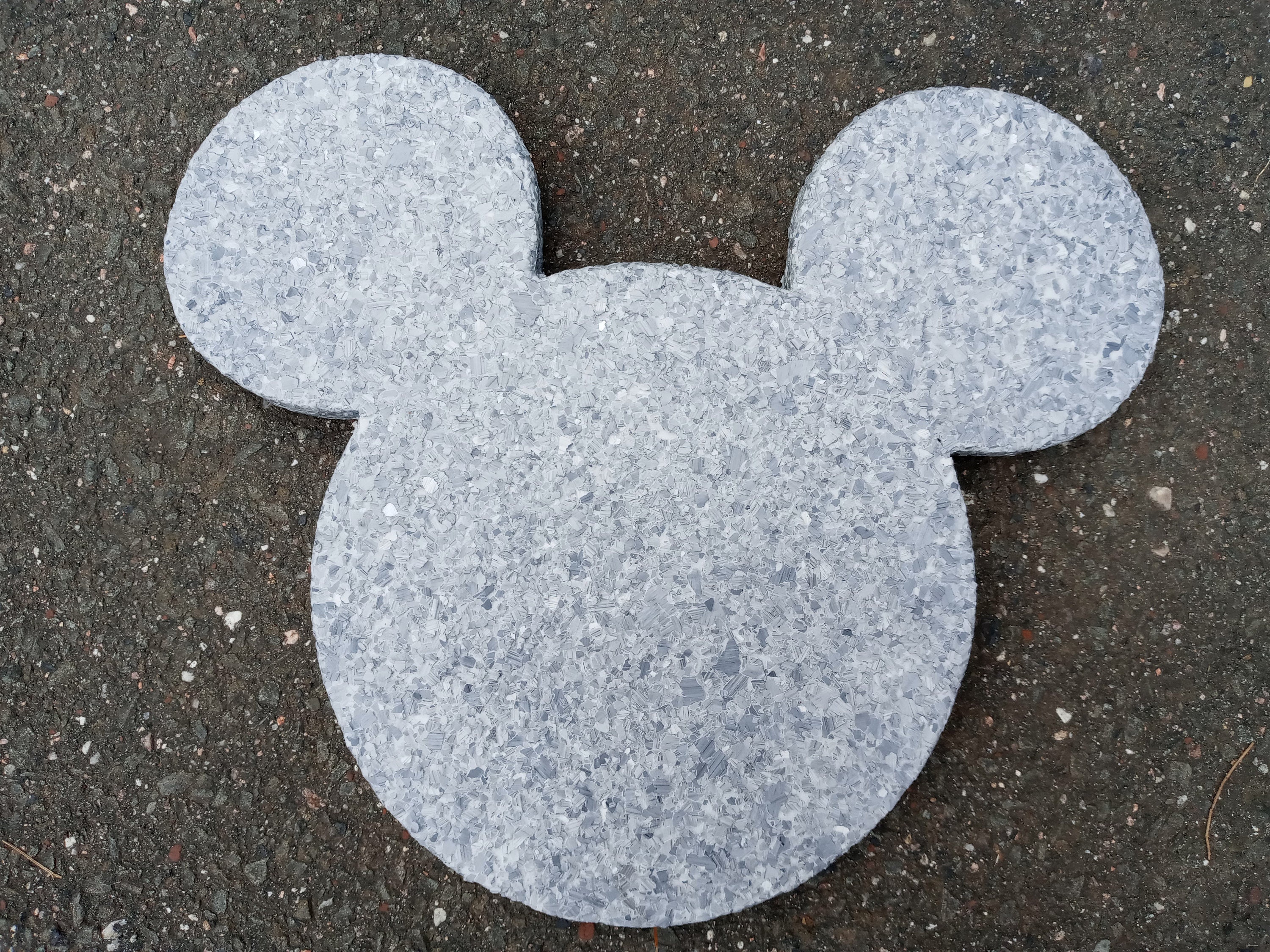 Large MICKEY MOUSE Garden Stepping Stones Decorative Stones Cast in ...