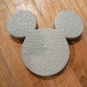 Large MICKEY MOUSE Garden Stepping Stones Decorative Stones Cast in ...