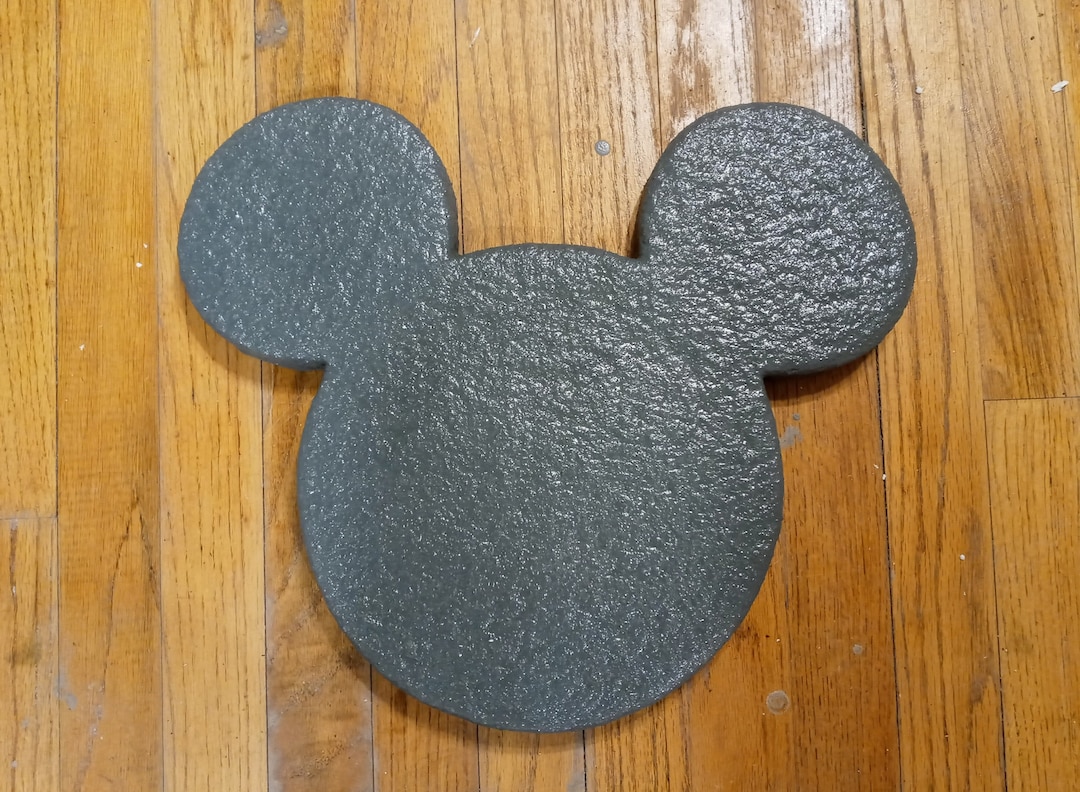 Large MICKEY MOUSE Garden Stepping Stones Decorative Stones Cast in ...