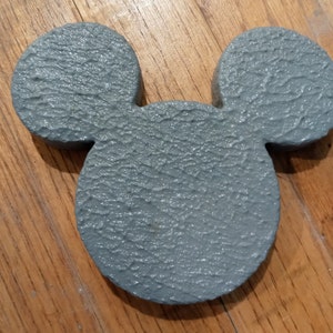 Small MICKEY MOUSE Garden Stepping Stones Decorative Stones Cast in ...