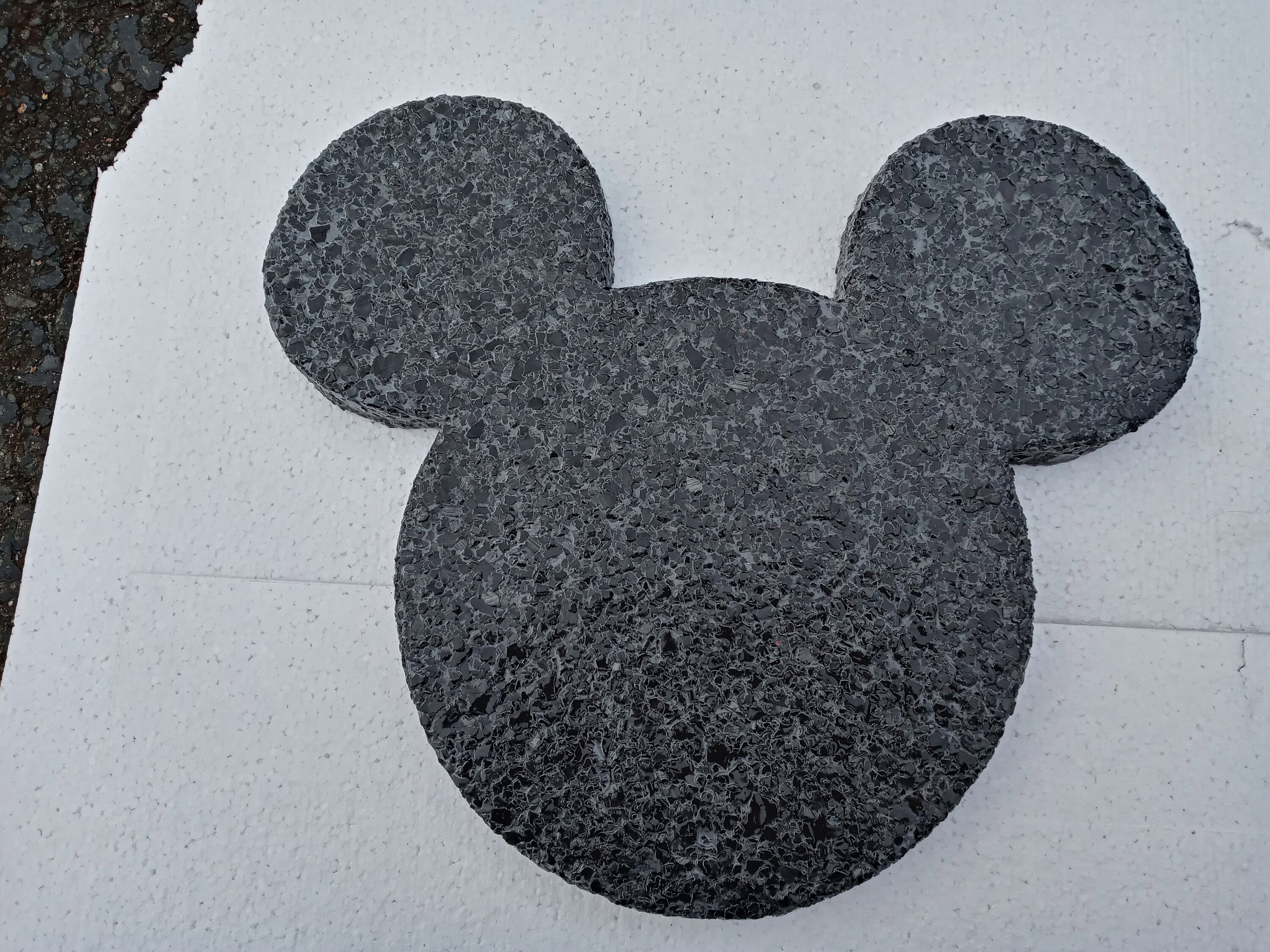 Large MICKEY MOUSE Garden Stepping Stones Decorative Stones Cast in ...