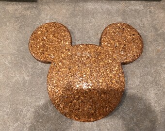 Large MICKEY MOUSE Garden Stepping Stones Decorative Stones cast in concrete 9 color choices