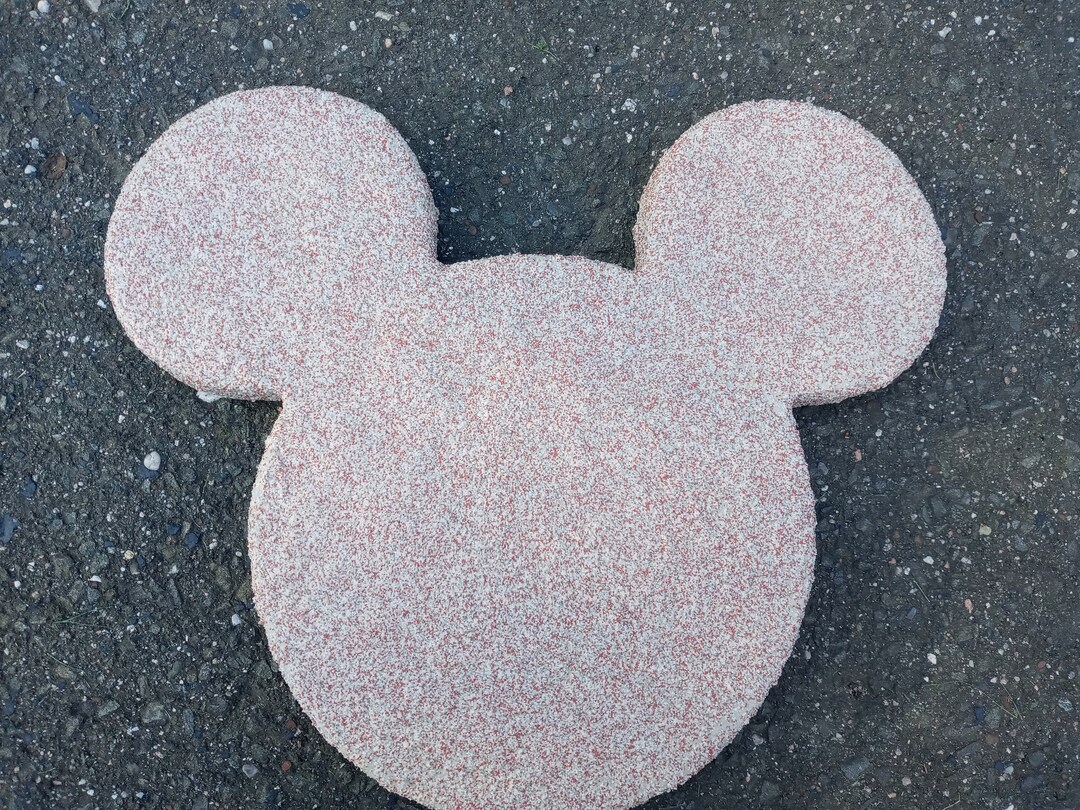 Large MICKEY MOUSE Garden Stepping Stones Decorative Stones Etsy