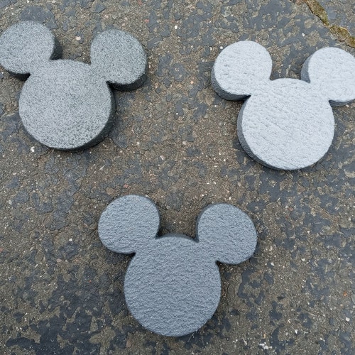 Small MICKEY MOUSE Garden Stepping Stones Decorative Stones - Etsy