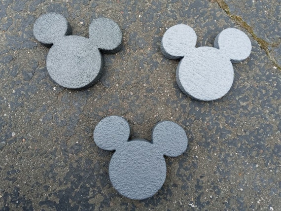 Small MICKEY MOUSE Garden Stepping Stones Decorative Stones - Etsy