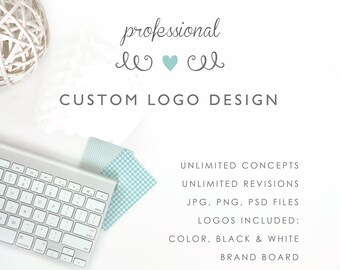 Custom logo design- Professional branding design-Personalized logo design-Logo branding-Business logo design-Logo design package