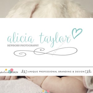 Marchio del cuore moderno, logo di fotografia, logo negozio bambino, business logo - H9