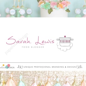ontwerp van logo, Blogger-logo, logo keuken
