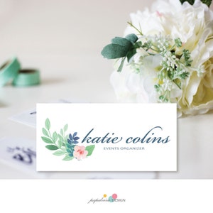 Premade logo design / Floral logo / Photography logo / Events logo / Elegant logo design