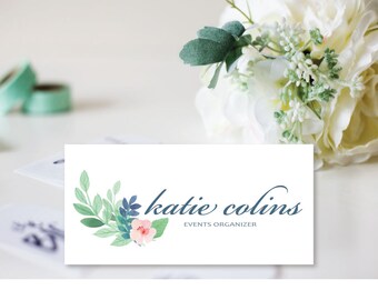 Premade logo design / Floral logo / Photography logo / Events logo / Elegant logo design