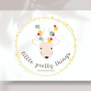 Children logo design, baby premade logo, children boutique branding, baby business branding, newborn, kids photograpy brand