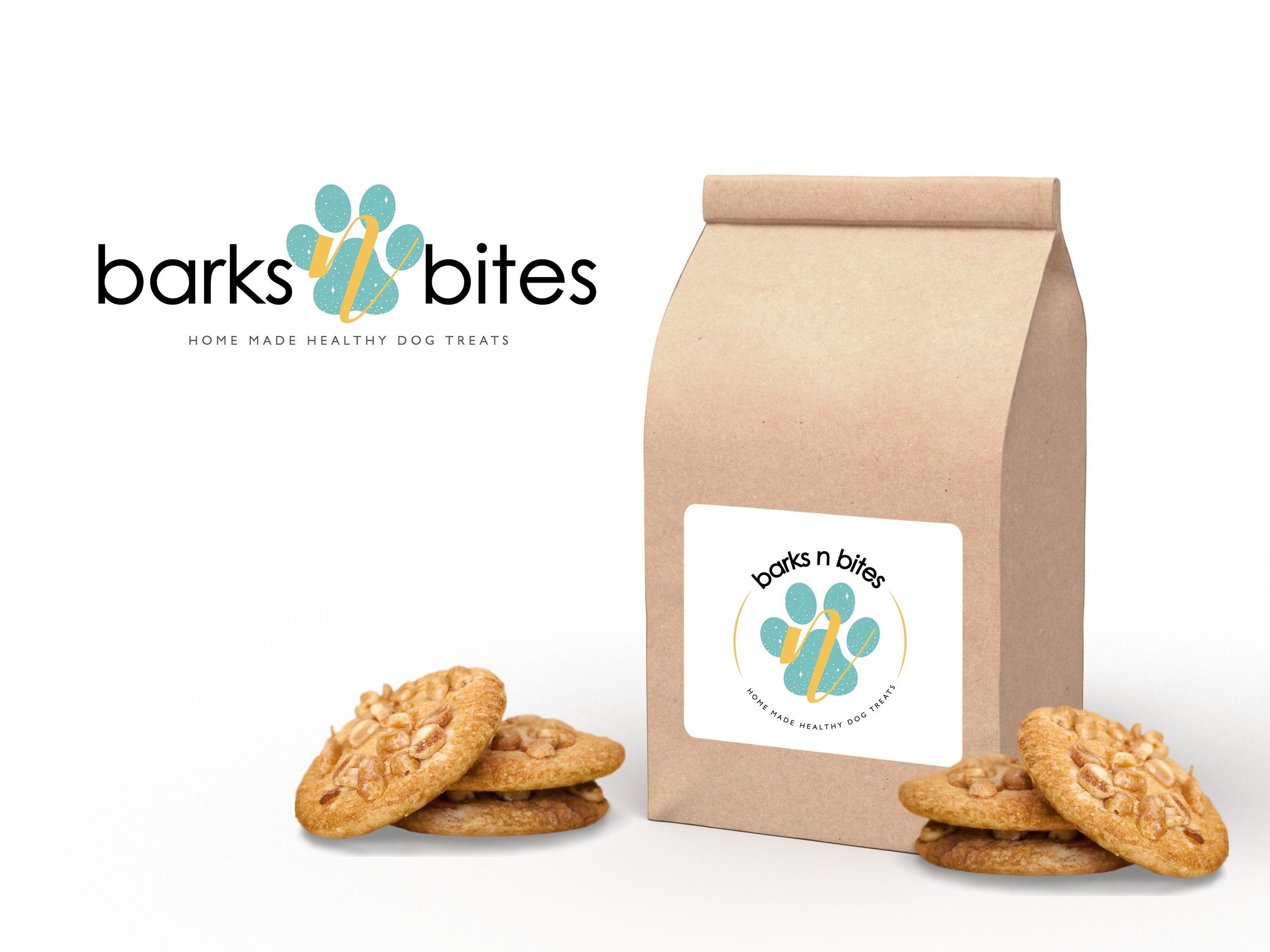 Dog Treats Logo Design Logo Set Premade Logo With Paw Pet | Etsy