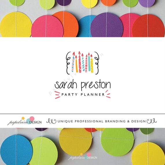 Party Logo design / Branding package / Events logo design / | Etsy