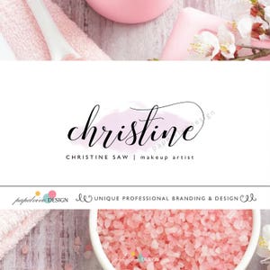 Gestaltung des Logos / Logo Aquarell Name / Logo Kalligraphie / predesigned Logo / Logo Modern elegant / Logo Schönheit-B26