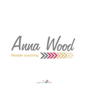 Ready made premade logo design, modern logo for professionals, personal trainner logo