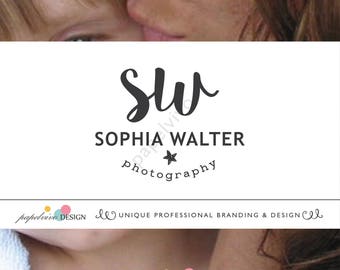 Initials logo design/ Monogram logo design / Branding package / Star logo / Photography logo / Name logo/Signature logo design  - I9