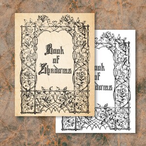 Book of Shadows Cover, Book of Shadows, Book of Shadows Page, Grimoire ...