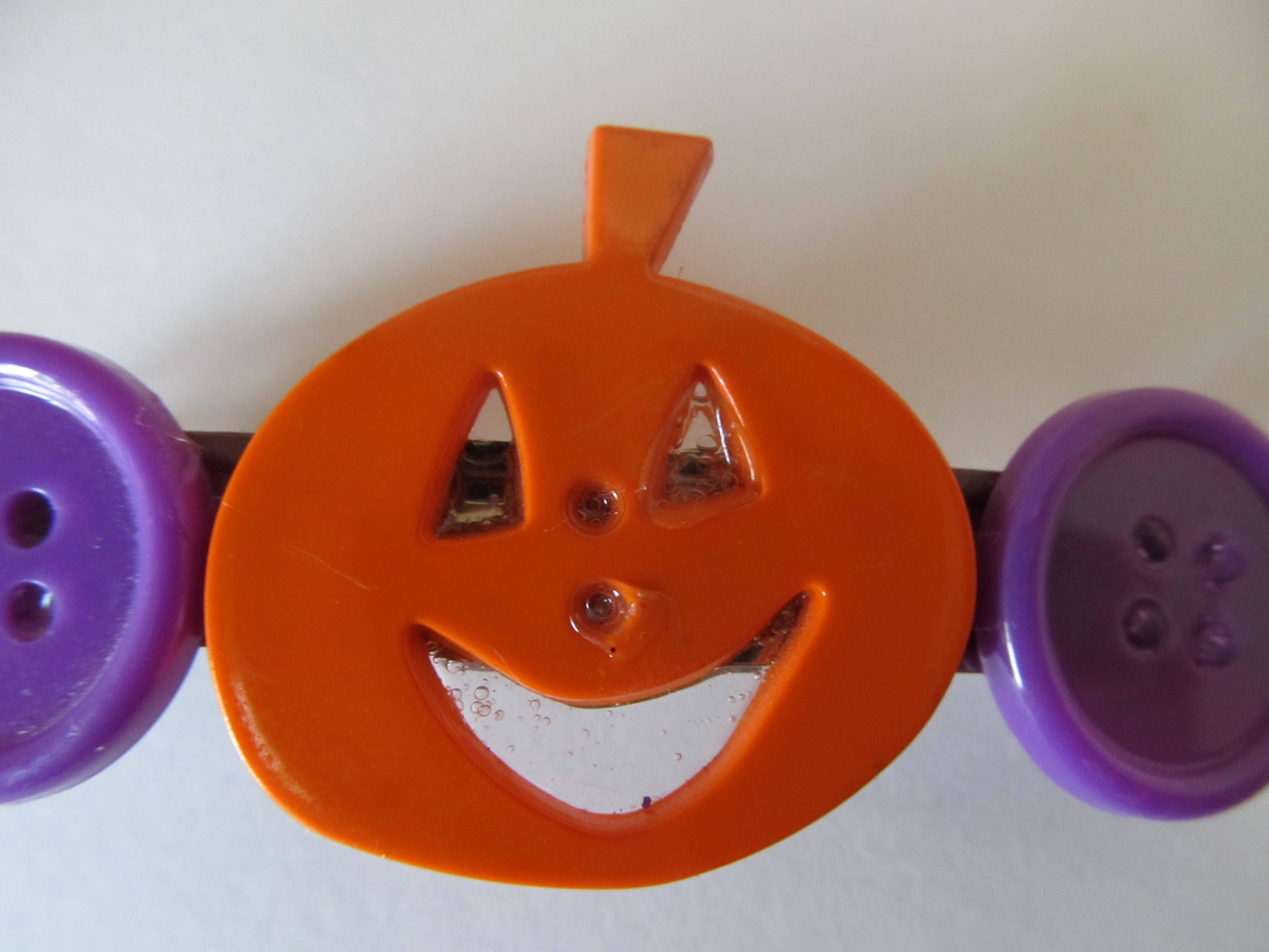 Halloween Pumpkin Barrette Halloween BarrettesHair Etsy.de