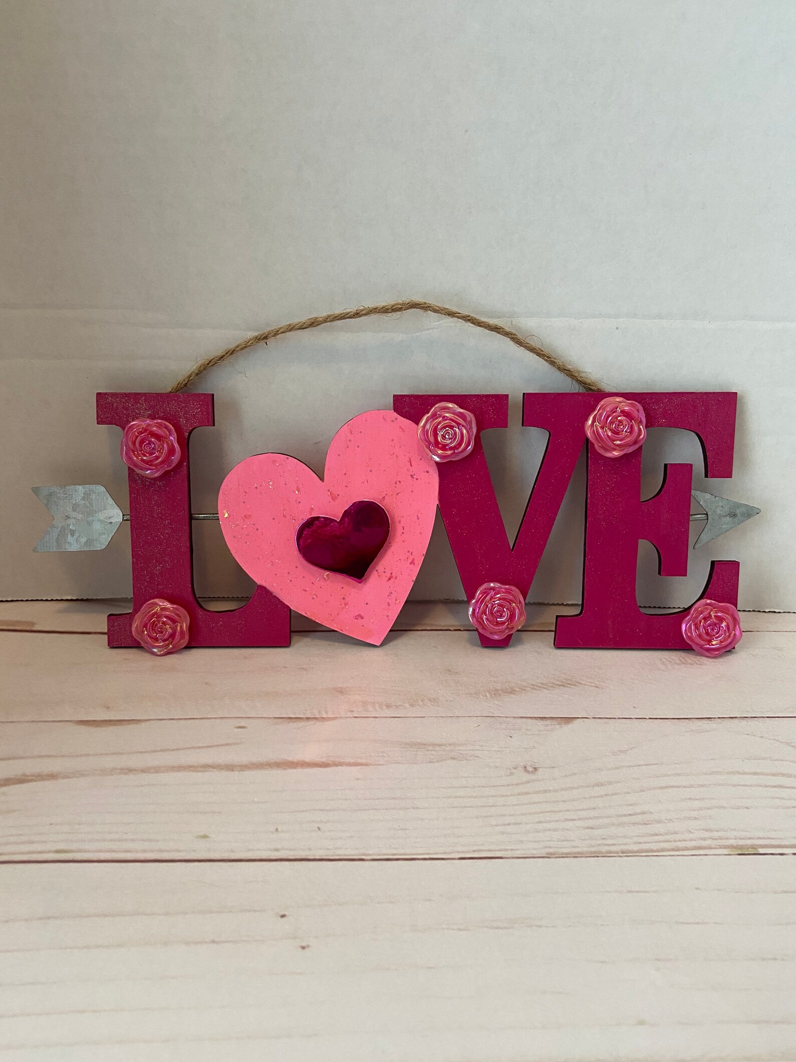 Valentine Love Sign Love Wall Hanging Love Wall Decor Etsy