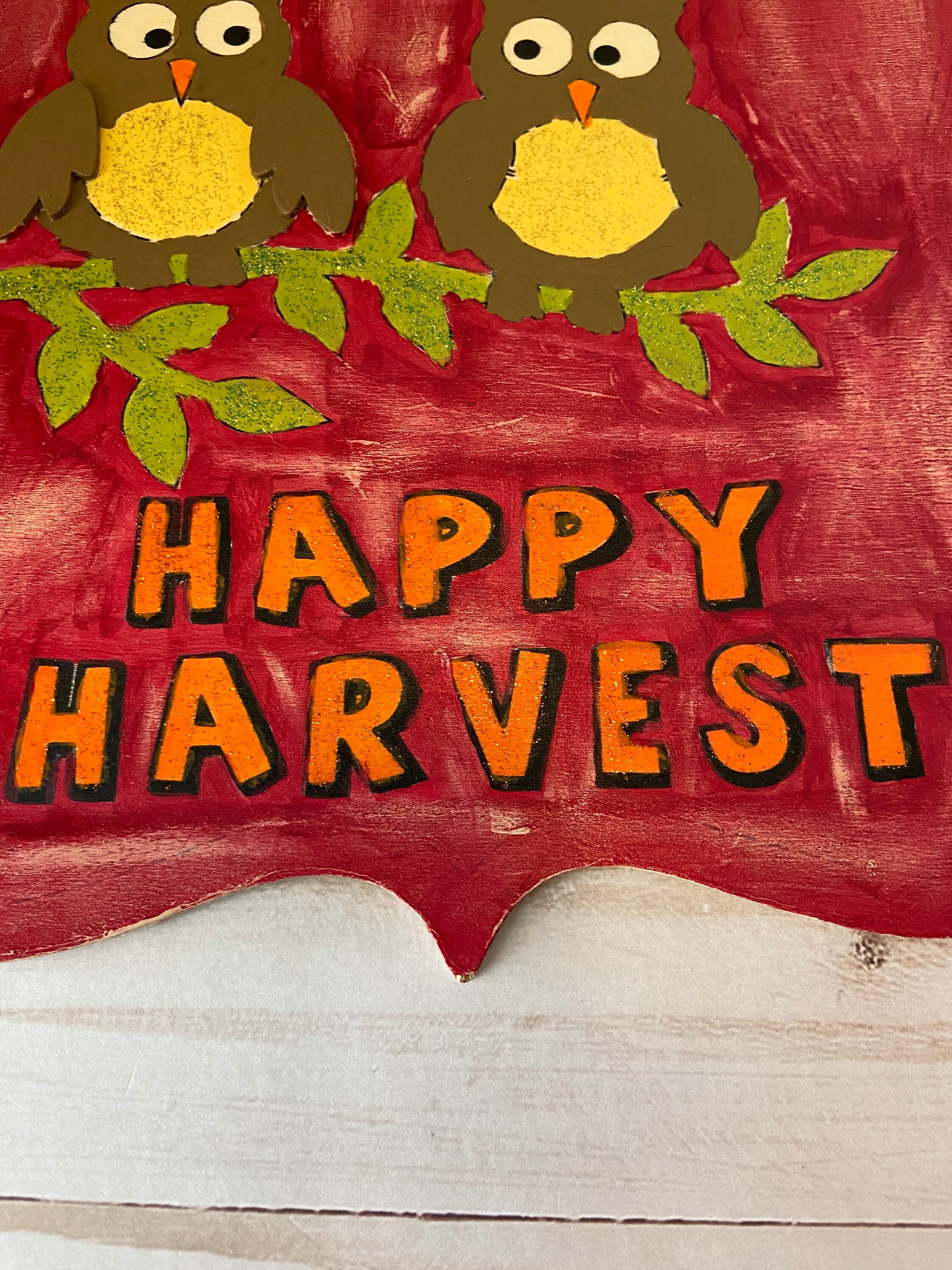 Happy Harvest Sign Fall Wall Decor Fall Decor Fall Wood Etsy.de