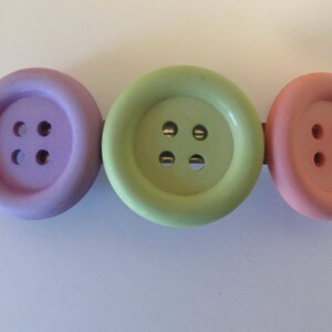 Large  Button Barrette- Birthday Gift- Gifts for Girls- Gifts for Teens- Hair Accessories- Barrettes for Women- Barrettes for Teens