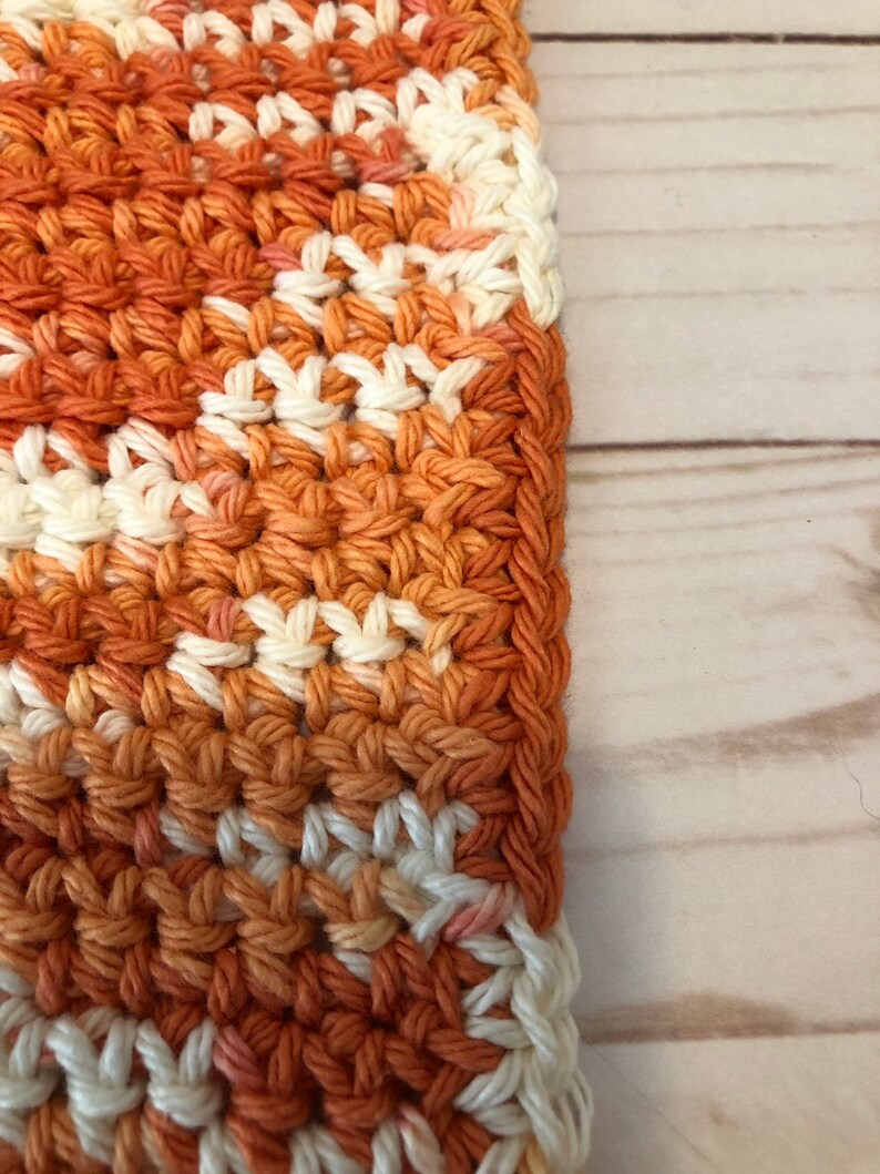 Crochet Dish Cloth Halloween Dishclothhandmade Dishcloth Etsy