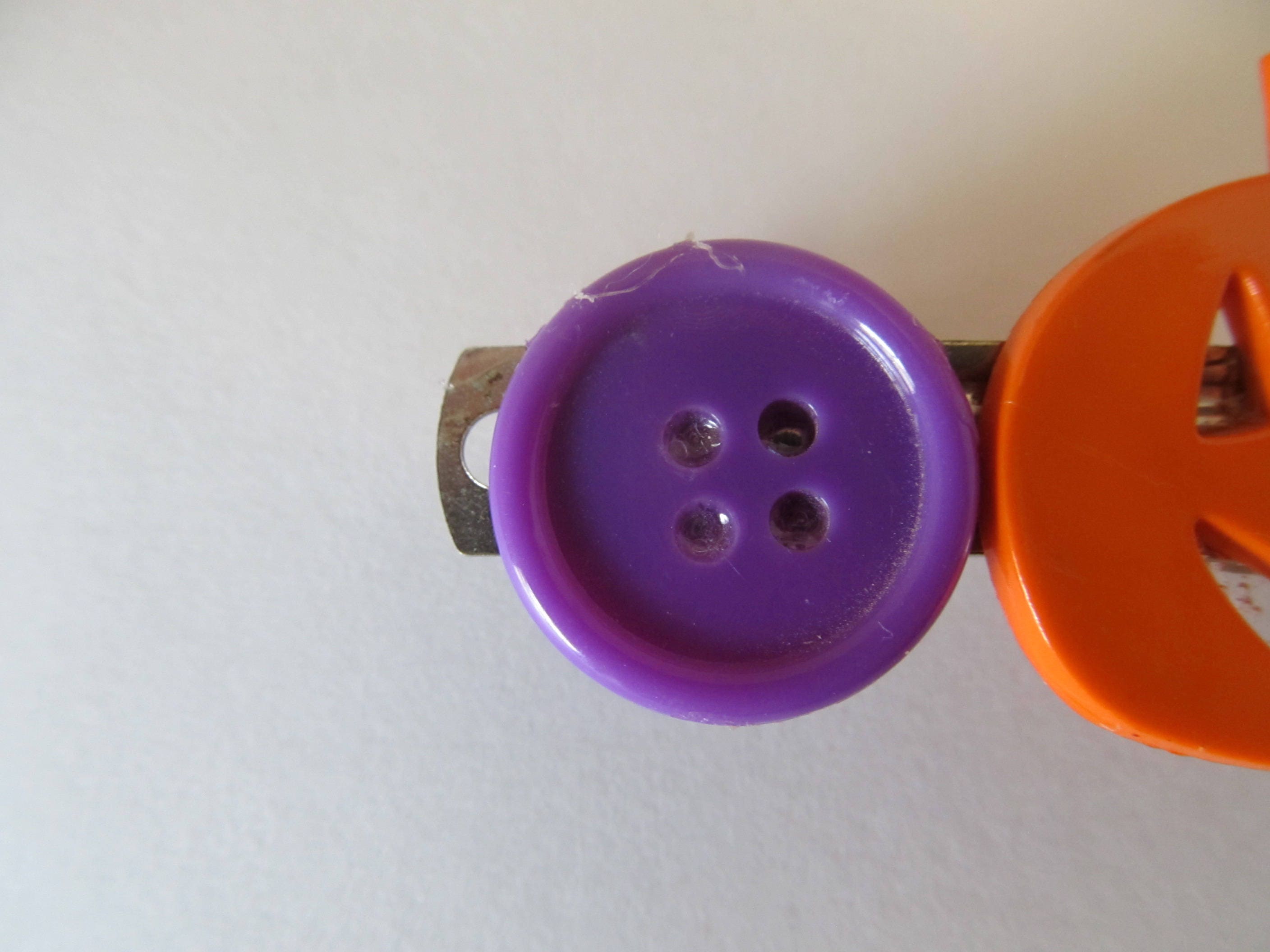 Halloween Pumpkin Barrette Halloween BarrettesHair Etsy.de