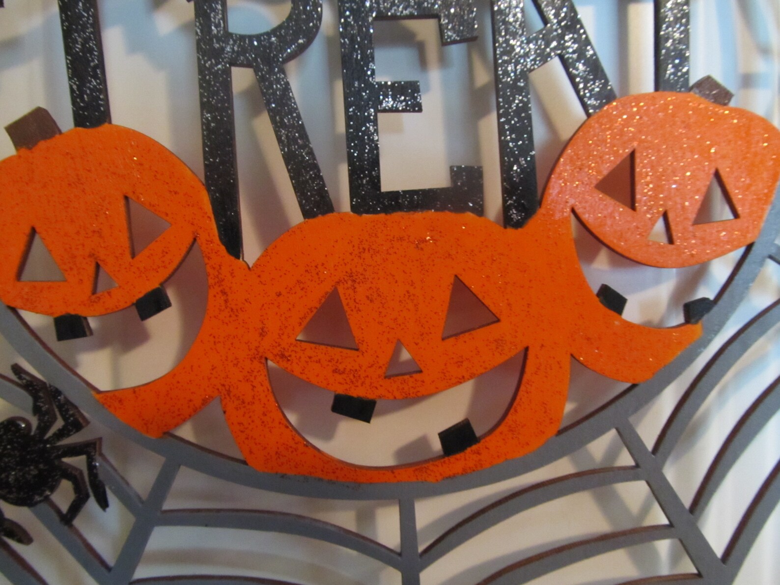 Trick or Treat Wall Hanging Halloween Wood Decor Halloween Etsy