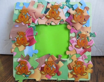 Winnie The Pooh Picture Frame- Birthday Gift- Gifts for Her- Gifts for Baby- Gifts for Kids- Gifts for Girls- Girls Birthday Gifts