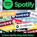 Custom Spotify Song Code Sticker Personalized Scannable - Etsy