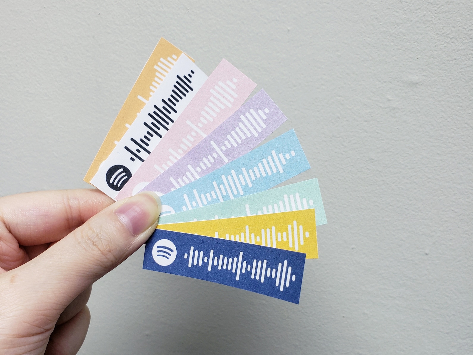 Custom Spotify Song Code Sticker Personalized Scannable Etsy