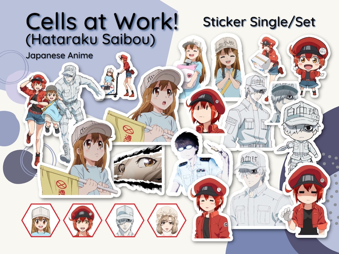 Japanese Anime Hataraku Saibou Cells At Work Comic Set Painting Album  Drawing Book Poster Gift Anime Around - AliExpress