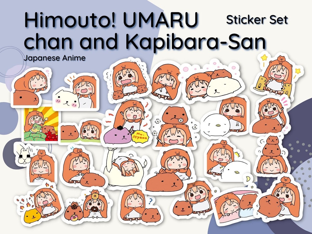 Digital Prints Kawaii Shoujo Anime Stickers Bundle Prints